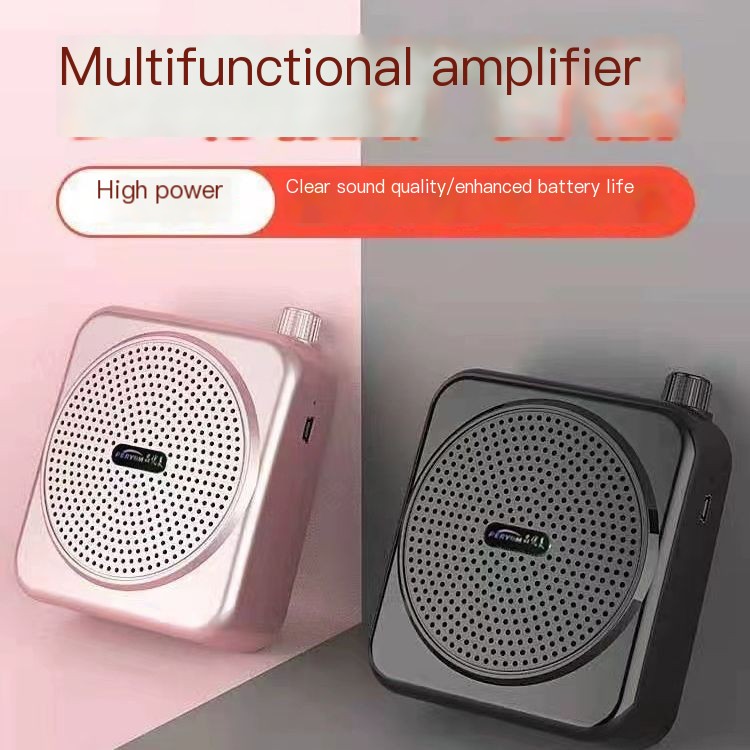 Wireless Microphone Amplifier Gold