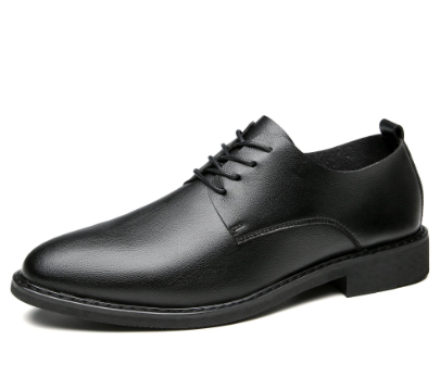 Lace-up Young Men's Leather Shoes Style