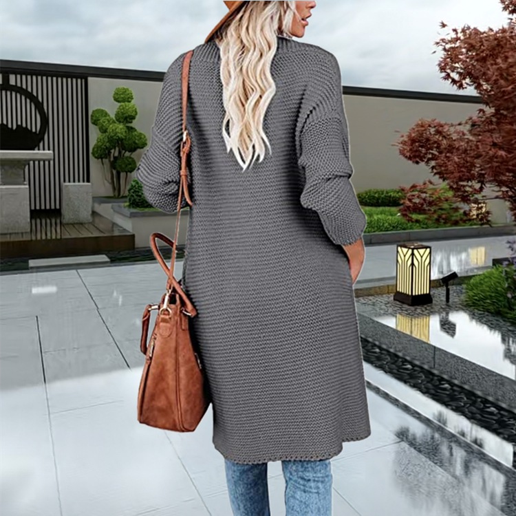 Knitting Cardigan Sweater Image 12
