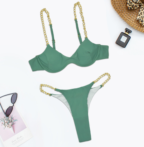 Metal Chain Bikini Image 6