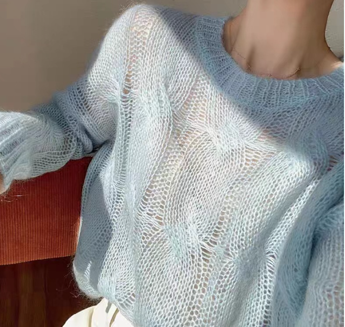 Pullover Sweater Blue