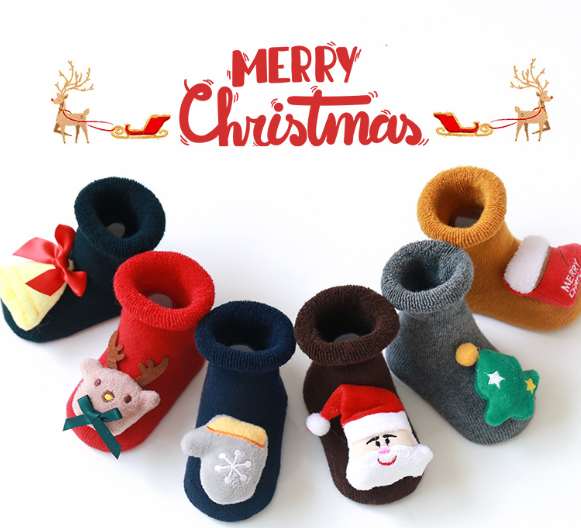 Christmas Baby Socks