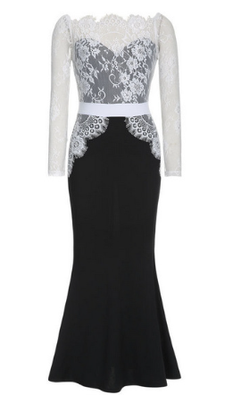 Elegant Autumn Dress