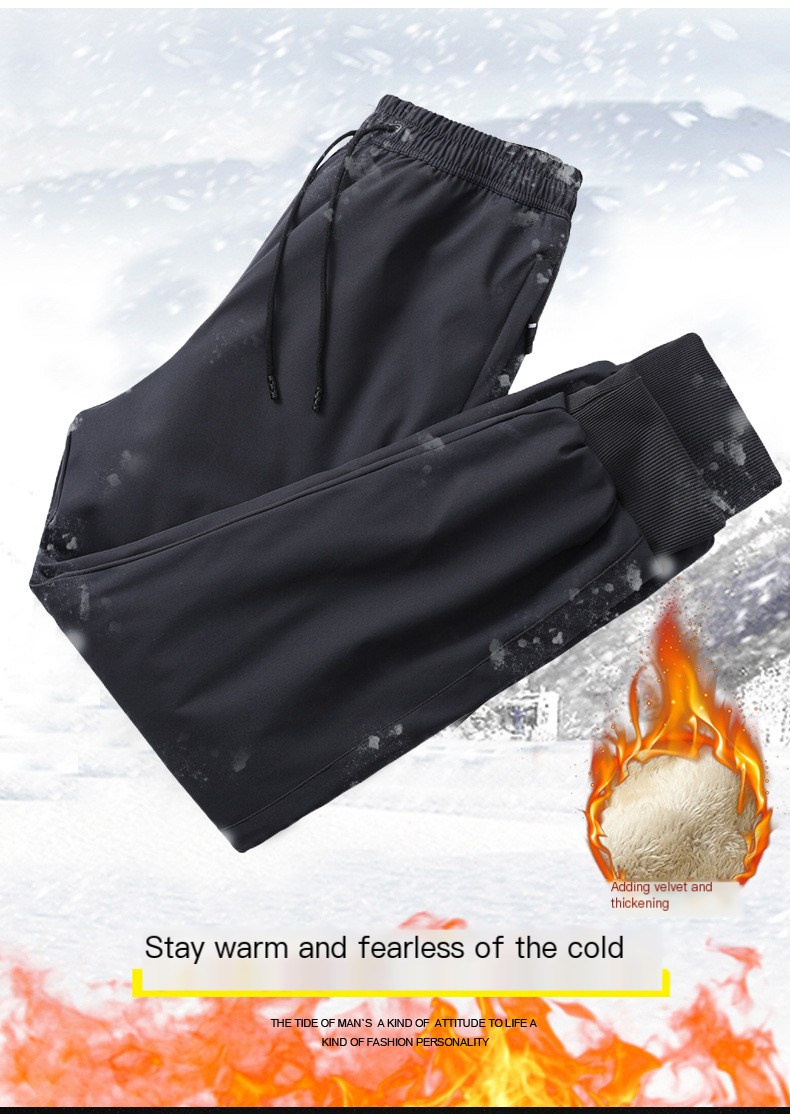 Lamb fleece sports pants image 3