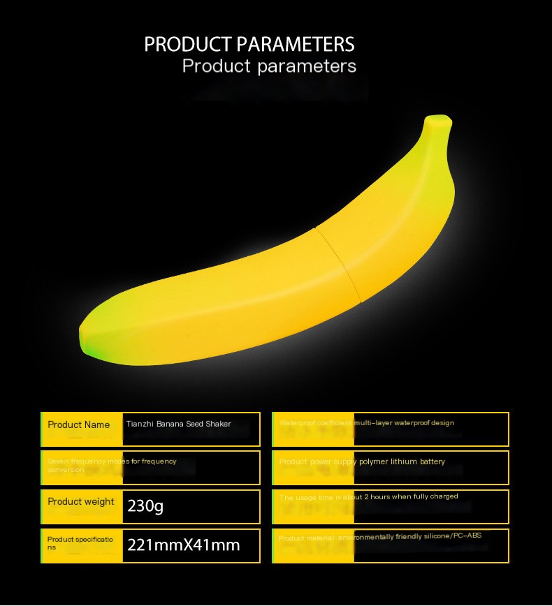 Dreamy Banana Vibrating Massager