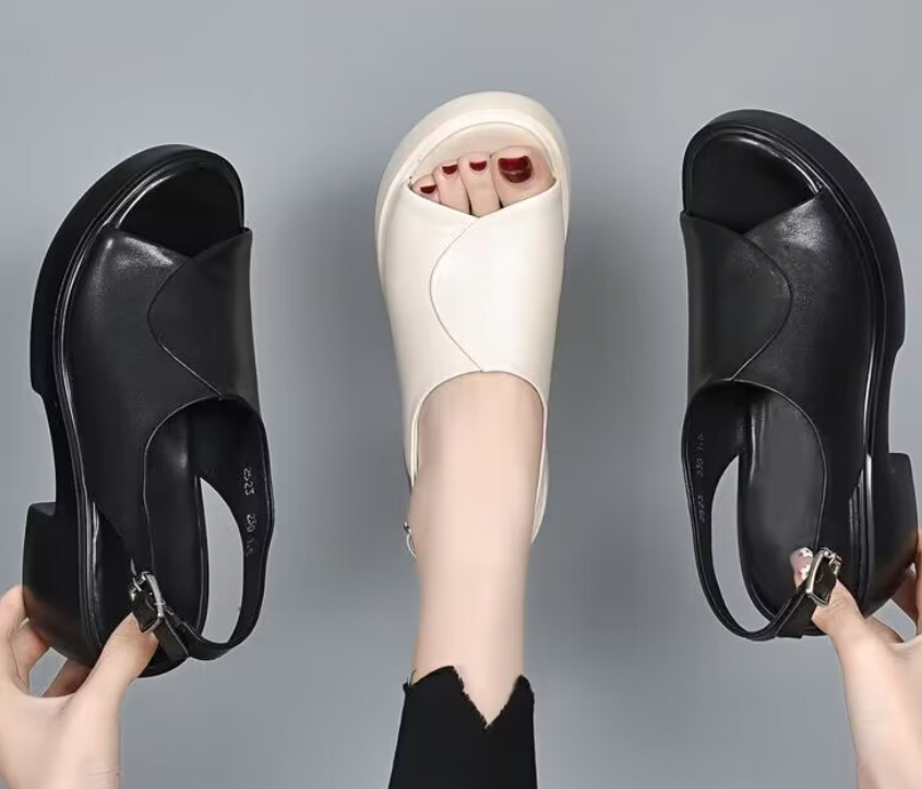 Orthopedic Platform Sandals Image 2