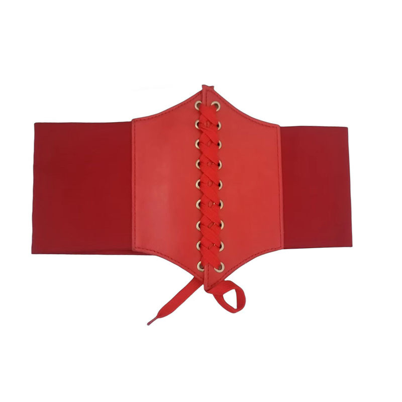 Plum Red Waist Belt