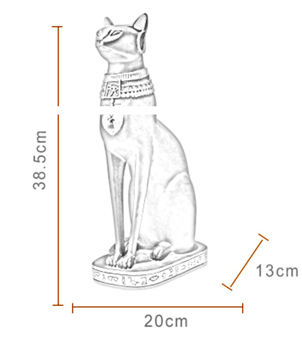 Cat God Resin Figurine