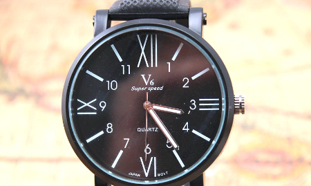 Men's Large Dial Quartz Watch - Image 3