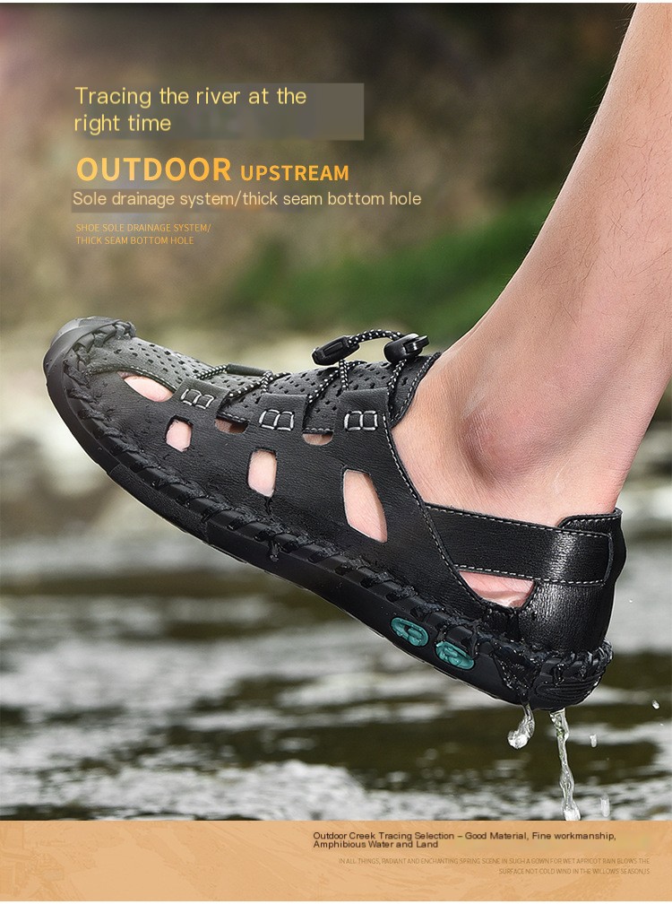 Genuine Leather Sandals 3