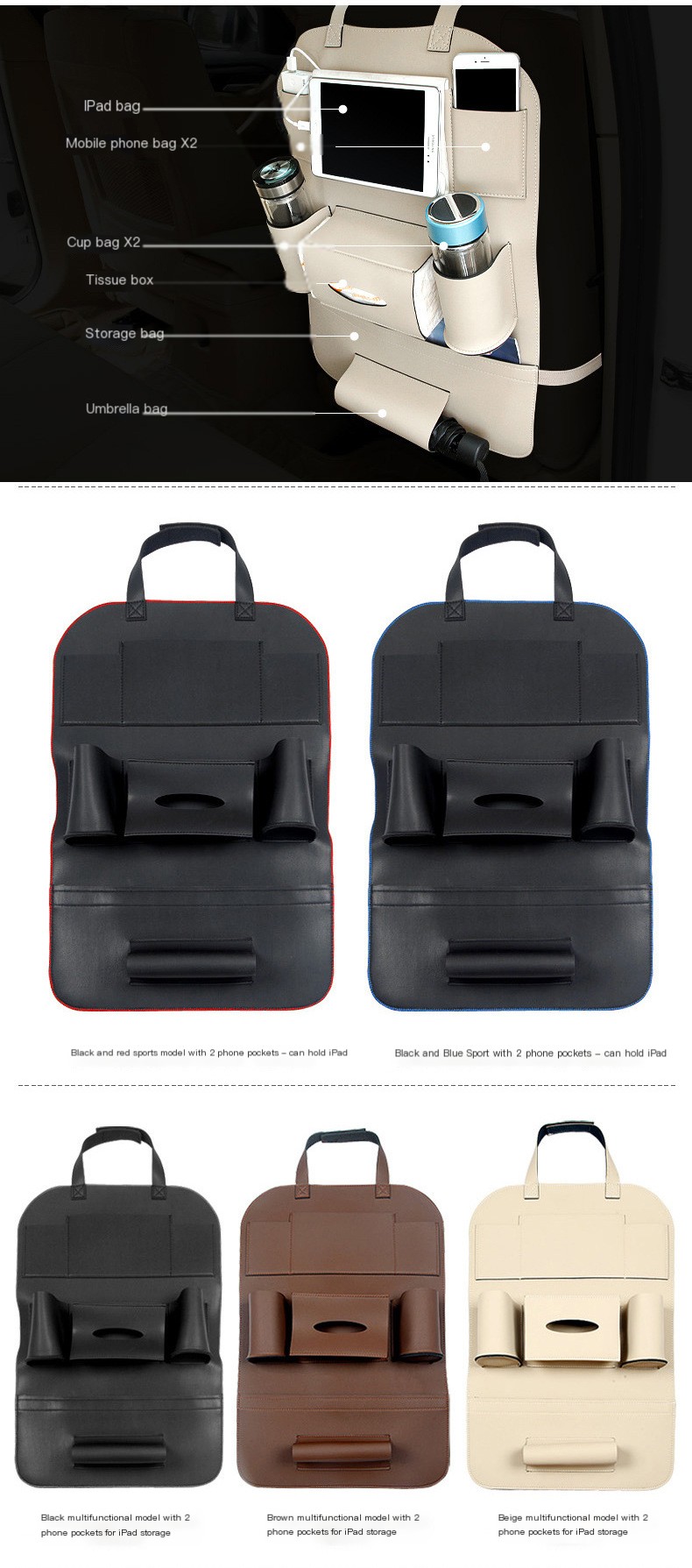 Car storage bag
