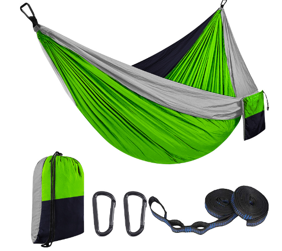 Hammock with vibrant colors