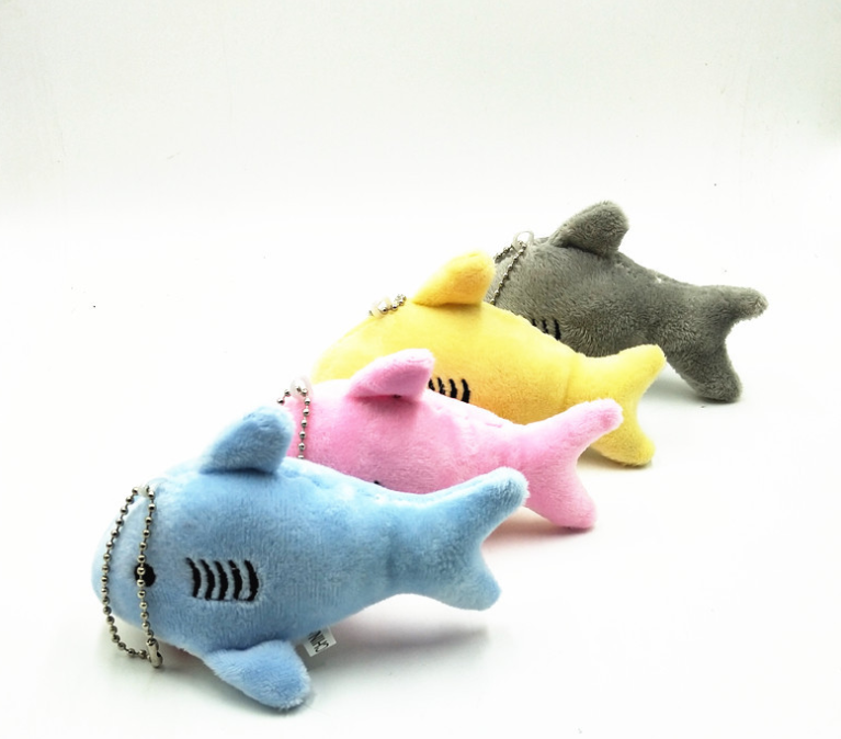 Whale Plush Keychain