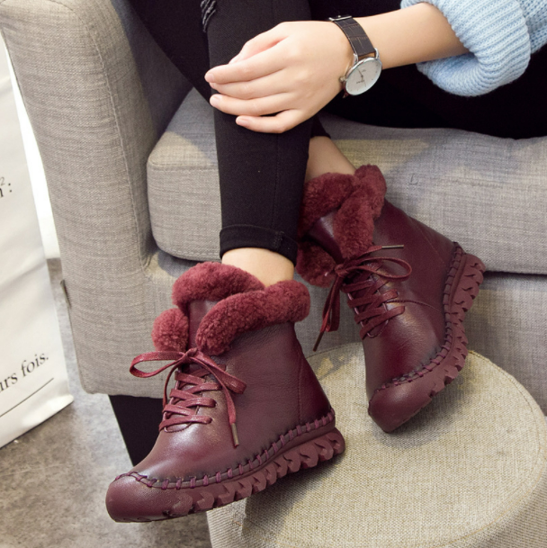 Black Casual Fringe Boots