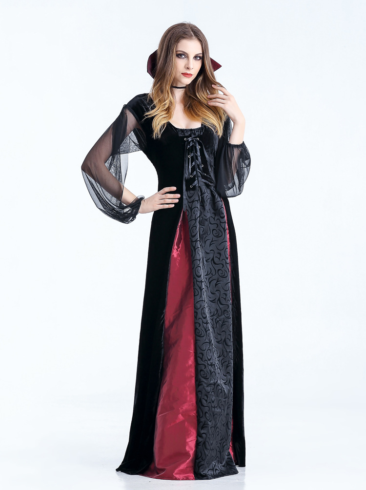 Off-Shoulder Velvet Gown