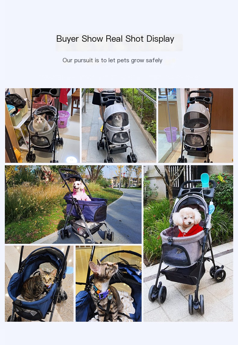 Bello OSM-M02S Pet Stroller in Use