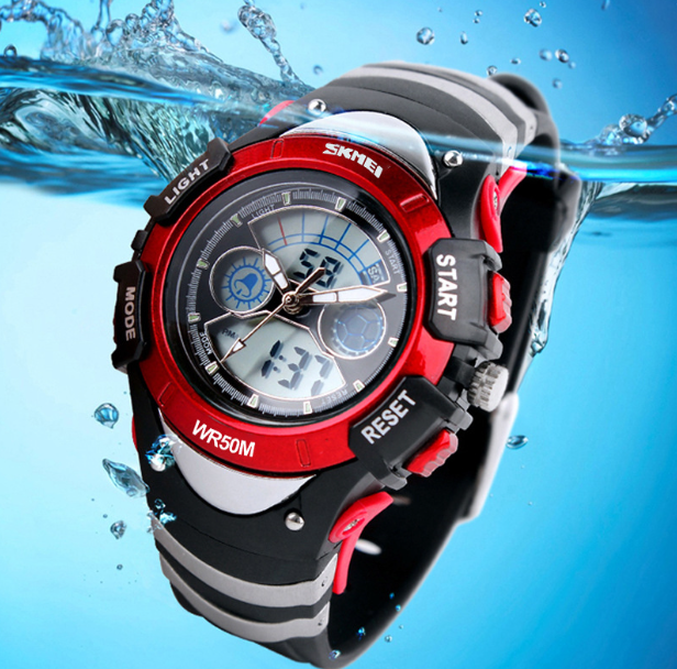 Electronic Watch Orange