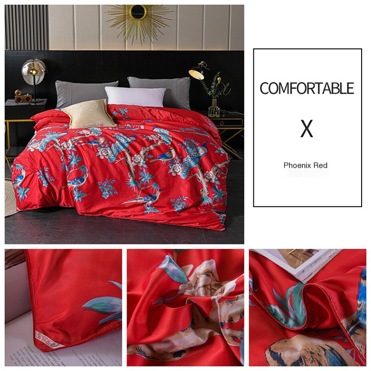 Silk Printed Comforter