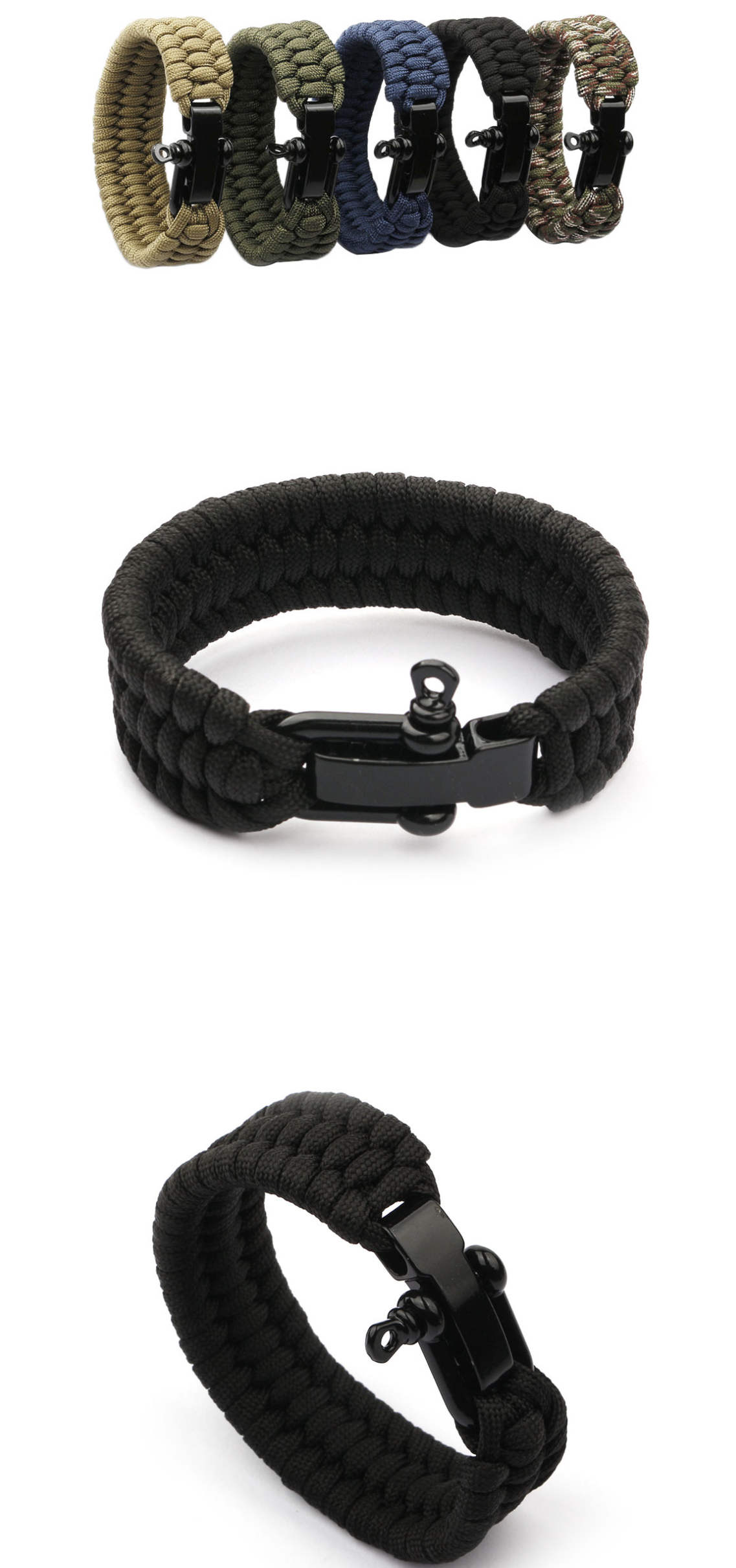 Survival Bracelet Colors