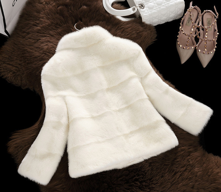 Faux Fur Coat Image 4