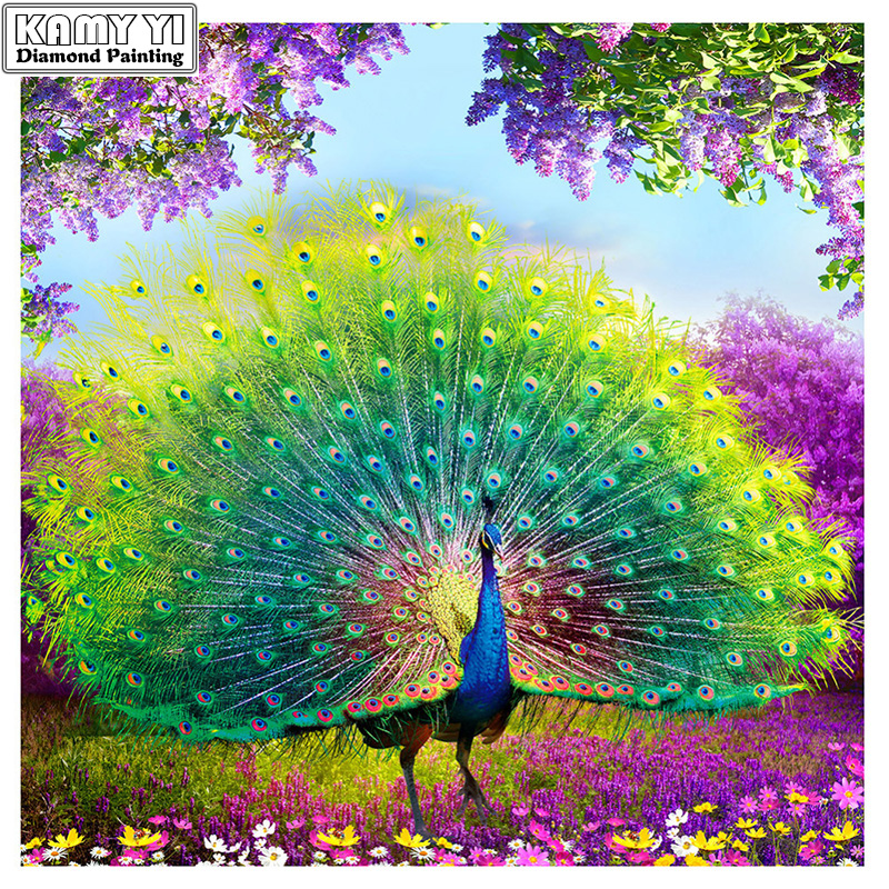 Peacock Diamond Painting