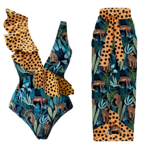 Bikini and Pareo Set
