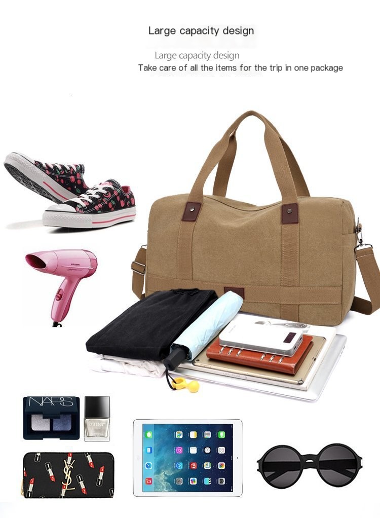 Fitness Bag in Use