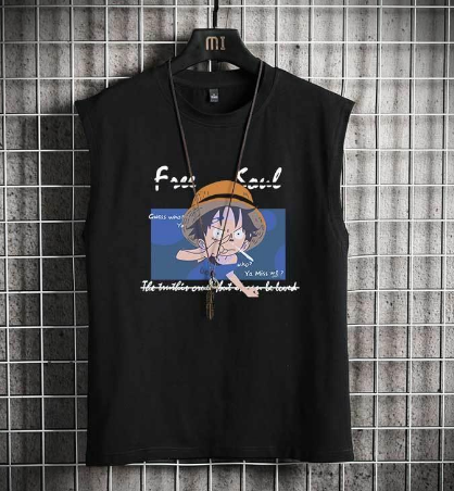 One Piece Sleeveless T-Shirt 6