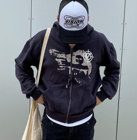 Y2k Grunge Clothes Sweatshirt image