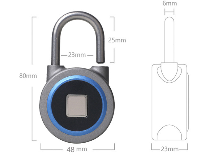 Smart Fingerprint Lock - Color Options