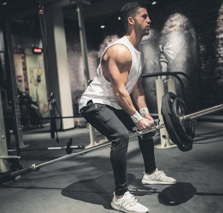 Gray Sleeveless T-Shirt