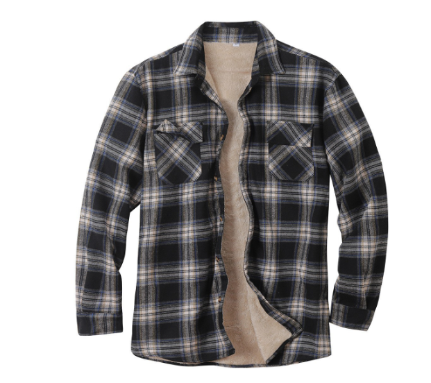 Men's Flannel Shirt Red