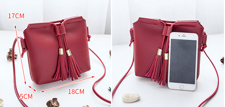 Fringe Bucket Bag 1