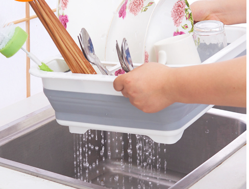 Drainage Utensil Water Bowl Rack Image 2