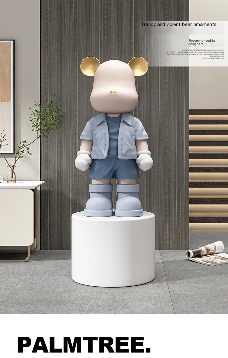 Trendy Violent Bear Decoration 1