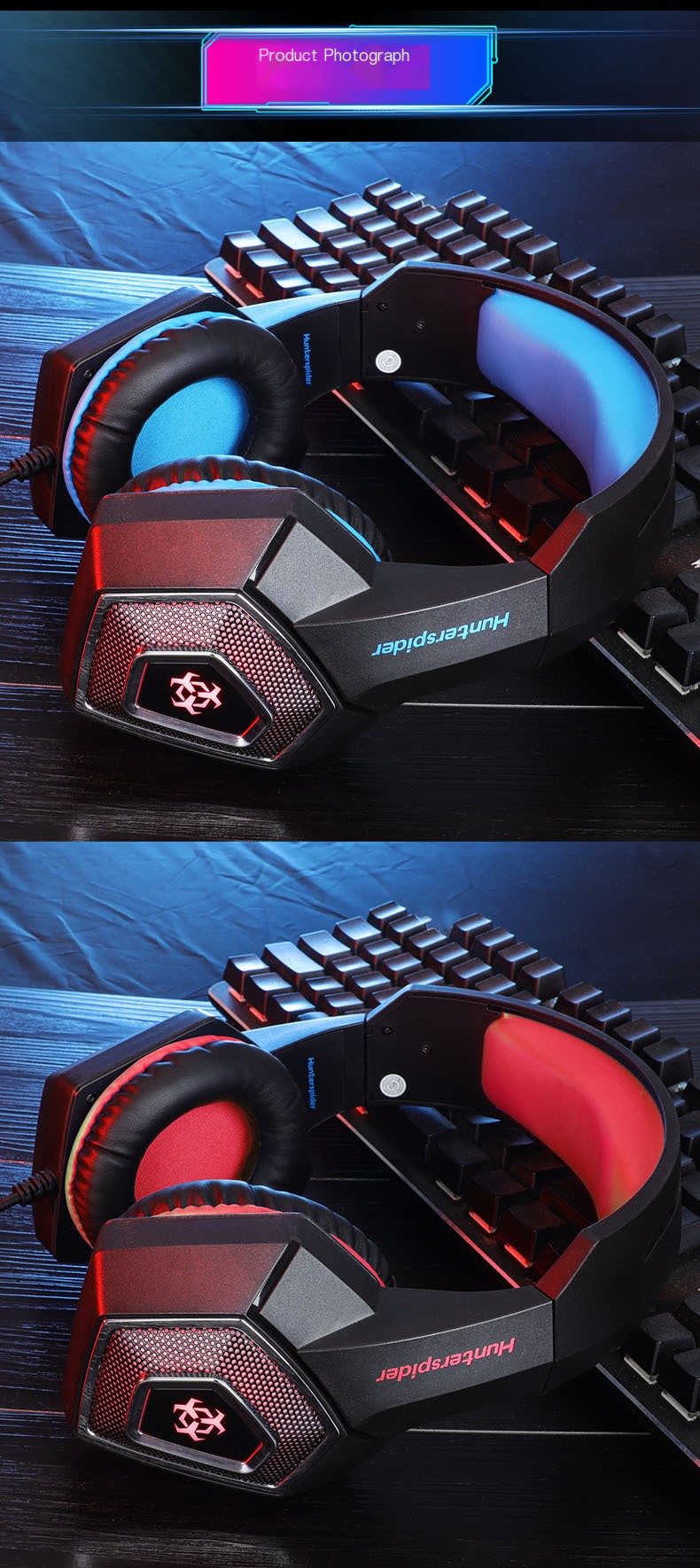HUNTERSPIDER V1 Headset 10