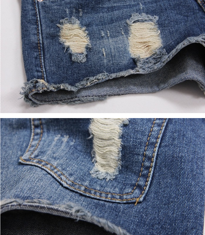 Denim Shorts Image 7