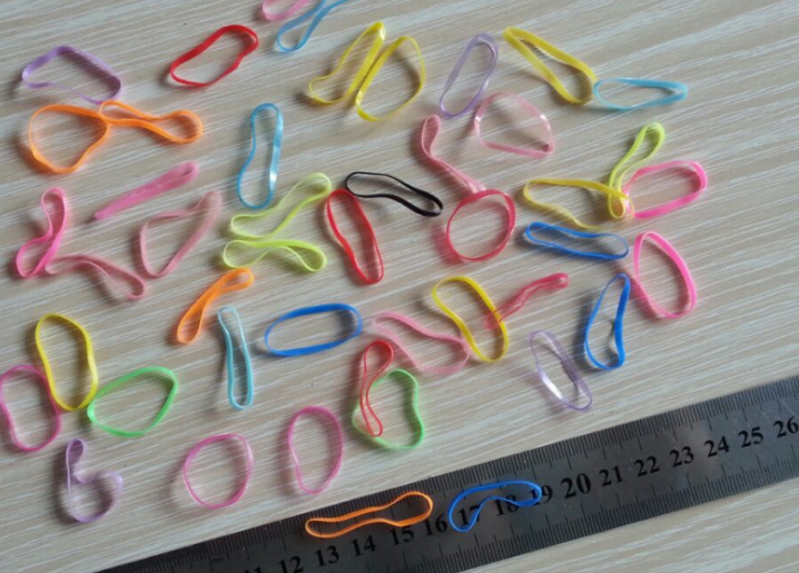 Gomas elásticas de colores