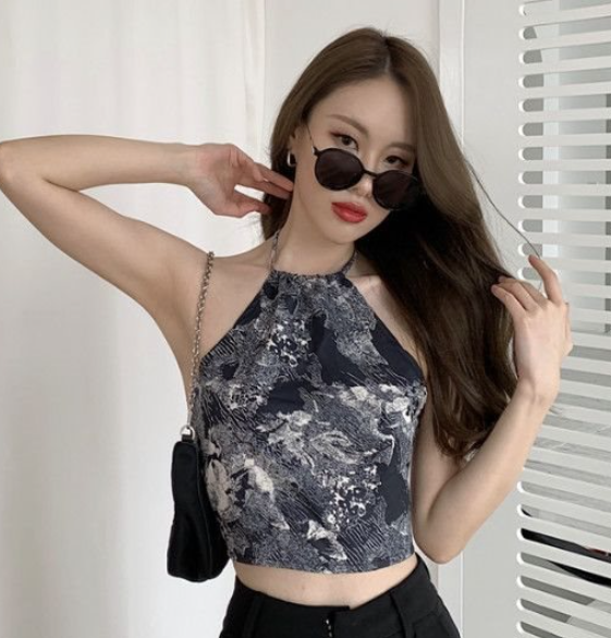 Women's Retro Print Tank Top 3