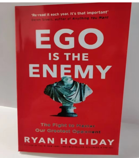 EGO IS THE ENEMY By Ryan Holiday Paperback Novel #1 New York Times Bestseller Book image