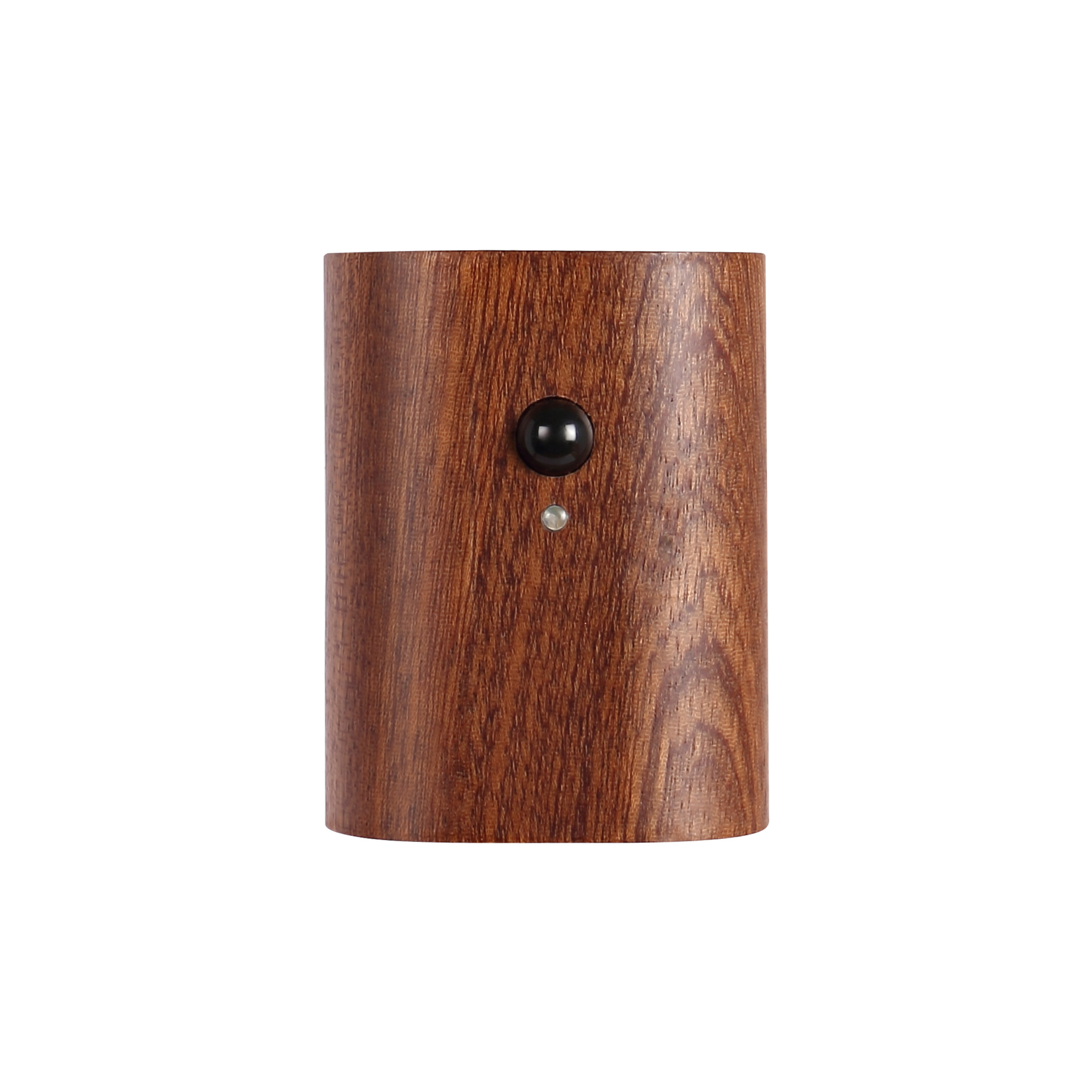 Solid Wood Grain Induction LED Lamp
