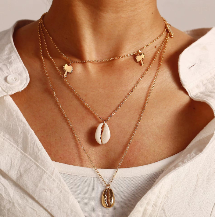 Close-up of the necklace