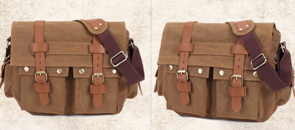 Men's Canvas Shoulder Bag
