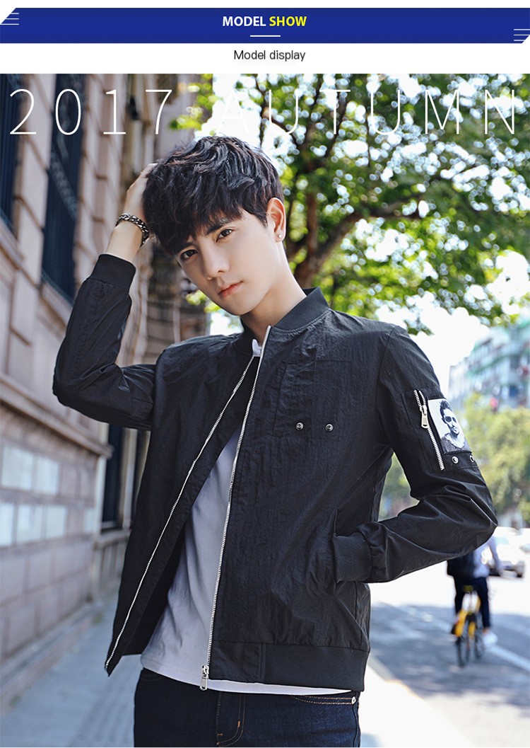 Men's Jacket in Gray