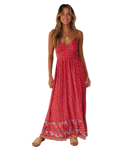 Vintage Floral Dress 2