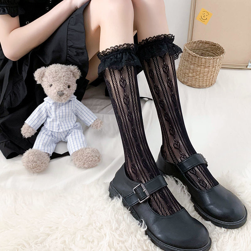 Japanese JK Hollow Net Stockings