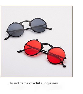 Steampunk Round Sunglasses