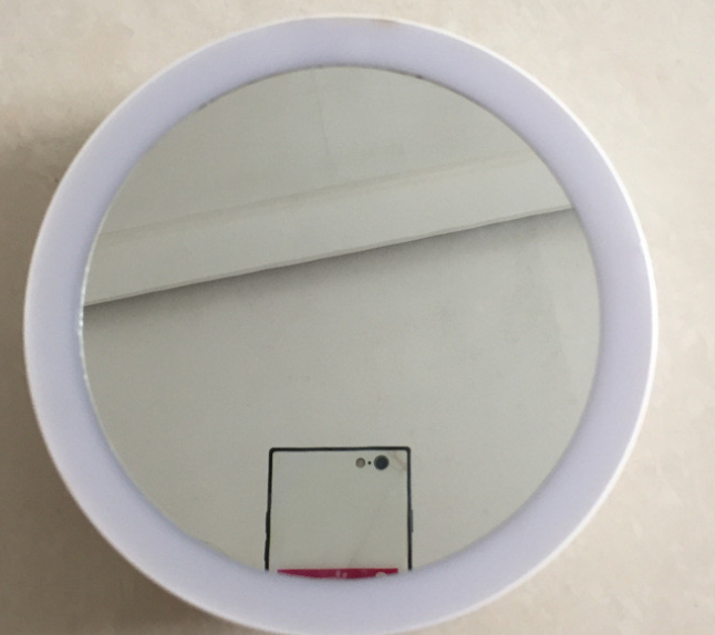 Double-Sided Makeup Mirror