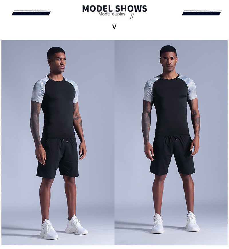 White Fitness T-Shirt