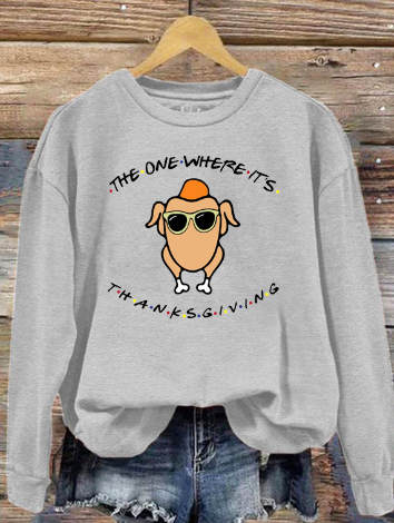 Thanksgiving Sweatshirt Image 7